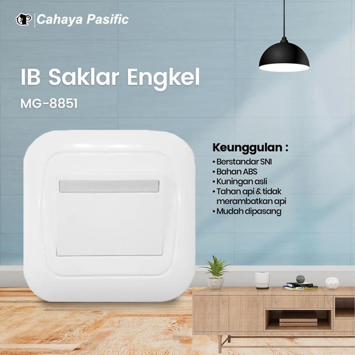 "New" Morgen Saklar IB M Series SK Arde, Engkel, Seri, TV NPC,SNI MG-8853