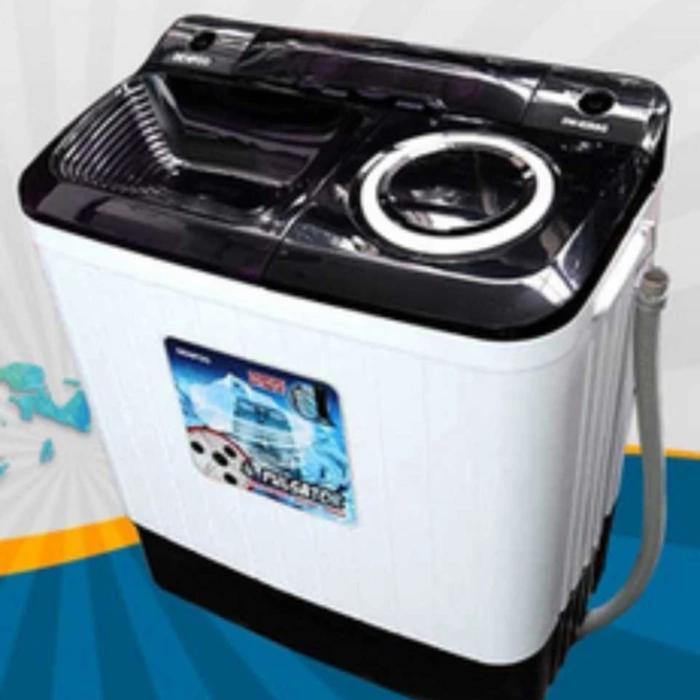 DENPOO MESIN CUCI 8 KG 2 TABUNG DW 828 / DW828 / DW-828