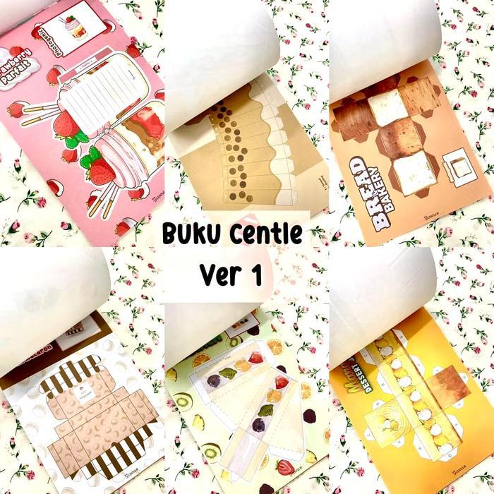 Jete.Id Ready Buku Origami Snack Korea Viral Pocky Buku Papercraft Japan Korean Jepang Mainan Anak
