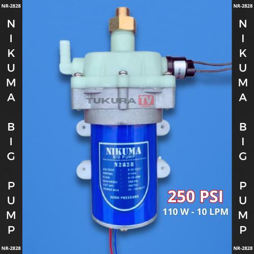 Diskon Nikuma Big Pump N2828 - Maks 250 Psi 10 Lpm 110 Watt Original Pompa Dc Tekanan Tinggi
