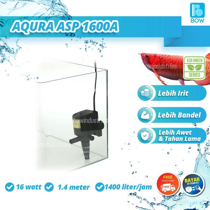 Vista - Pompa Air Celup Aquarium Aquascape Akuarium Aqura Asp 1600A 16 Watt