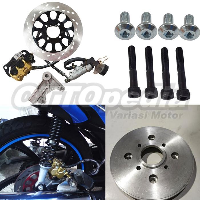 Set Rdb Piringan Rem Cakram Belakang Komplit Byson Vixion Mx Vegazr F1