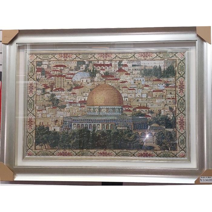 Khusus Grab! Kaligrafi Masjid Al Aqsa Payet Carpet Turkey