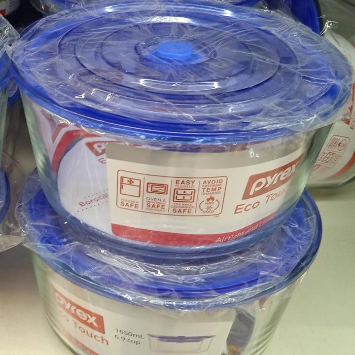 Promo Pyrex Eco Touch 1650Ml Wadah Serba Guna Oven Microwave