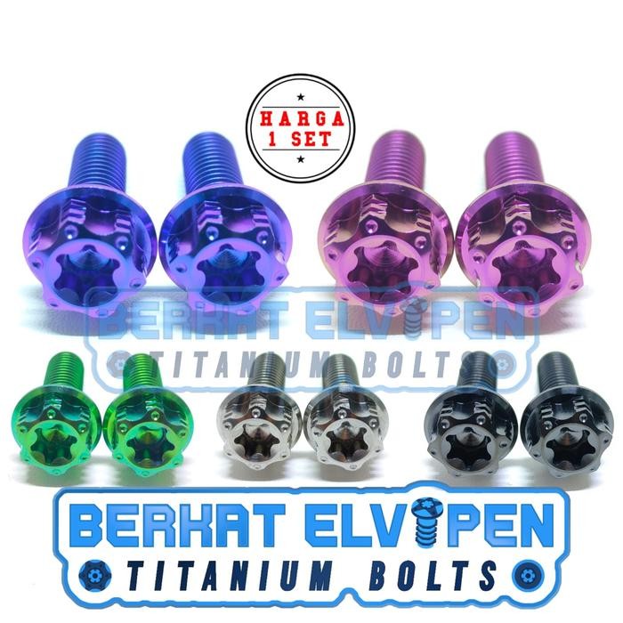 Baut Titanium Gear Head Tutup Oli Gardan Beat Scoopy Genio Vario 110