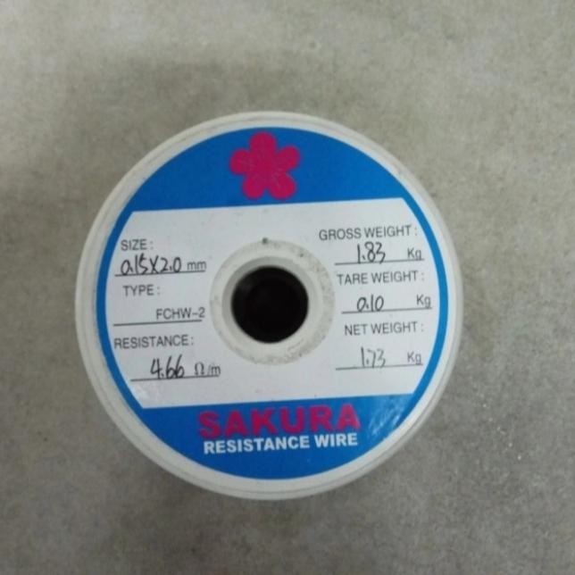 KAWAT NIKELIN PIPIH /GEPENG UKURAN TEBAL 0,15 MM LEBAR 2MM.HARGA 1KG