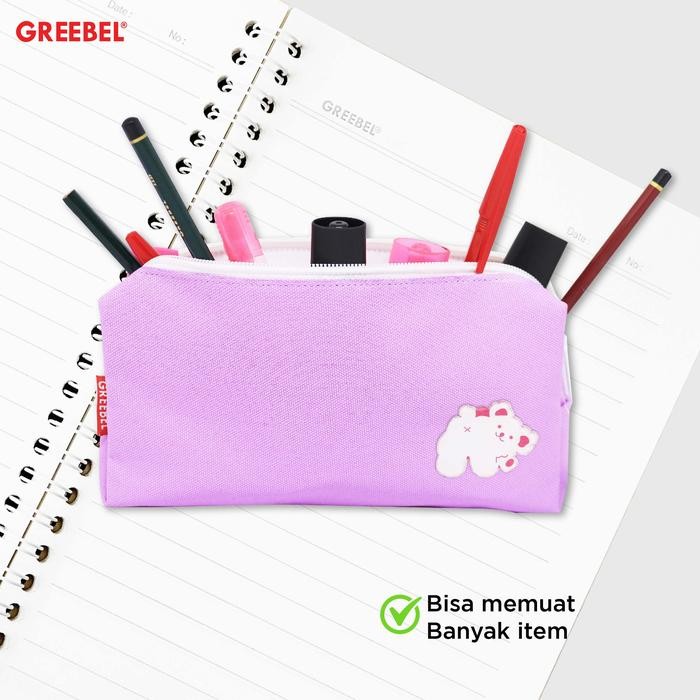 

GREEBEL Kotak Pensil Lucu / Pensil Case Aesthetic / Tempat Pensil Pastel / Pensil Bag Kotak 0303-33