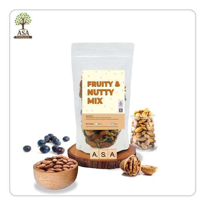 

Pilihan- Fruity & Nutty Mix 250 Gram