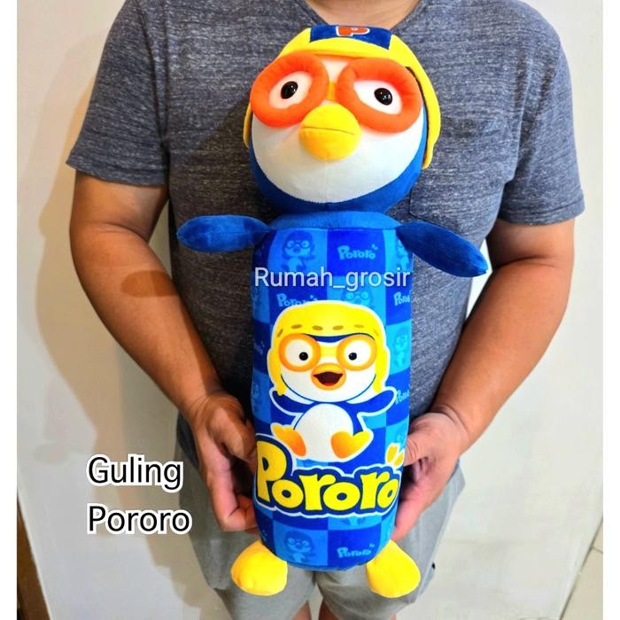 (Rumah Grosir) Boneka Pororo The Little Penguin Loopy Crong Krong Bantal Guling Hadiah Dolls