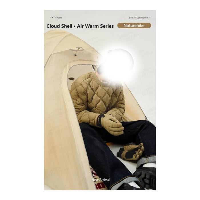 SARUNG TANGAN HANGAT HIKING CAMPING 3M NATUREHIKE CNH22FS004