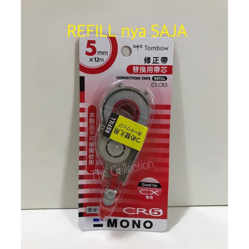 

ATK0442TW REFILL 5mm CT-CR5 Tip Ex Tombow Correction Pen isi ulang CR5