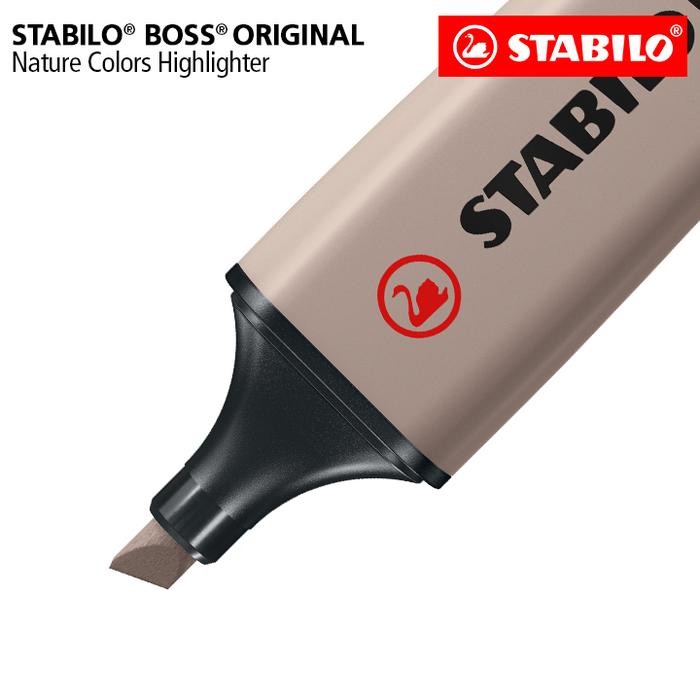 

STABILO BOSS Naturecolors Warm Grey / Highlighter Original Warna Abu