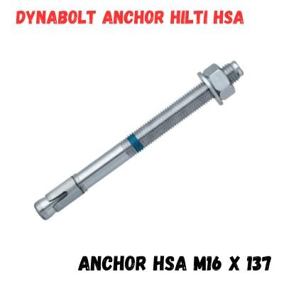 DYNABOLT ANCHOR HILTI HSA M16 x 137