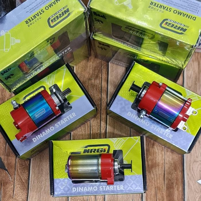 Dinamo Starter Racing Bore Up Nrgi 150Cc- 250Cc Buqt Motor Beat Karbu/ Beat Fi/ Scoopy Fi/ Vario