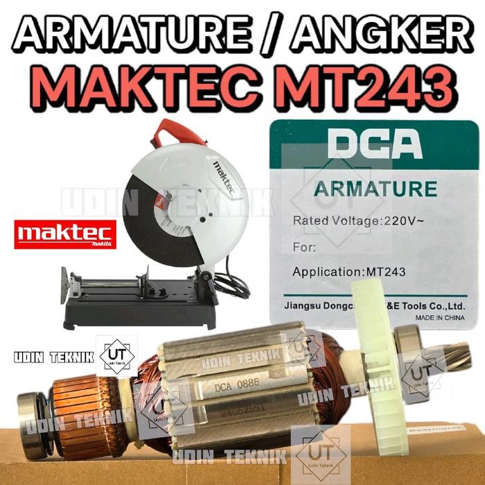 Armature Maktec Mt243 Angker Mesin Cut Off Maktec Mt 243