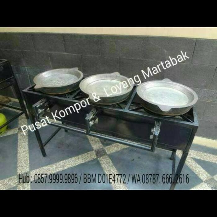 LOYANG MARTABAK BANGKA 24cm, Kompor wajan cetakan