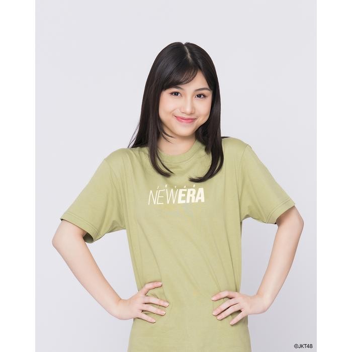 JKT48 Official T-shirt - NEWERA (Sage)