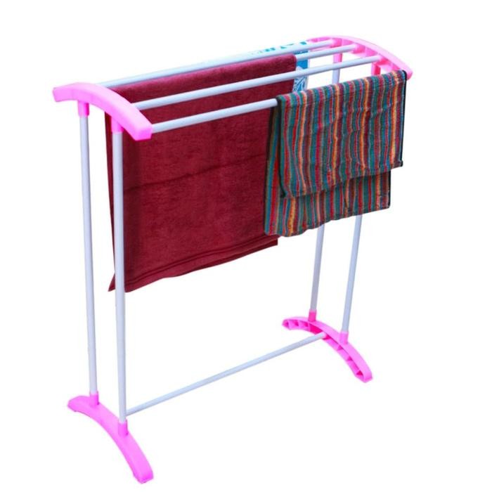 Lion Star House - Rak Jemuran Handuk Dynamic Warna 5 Pipa