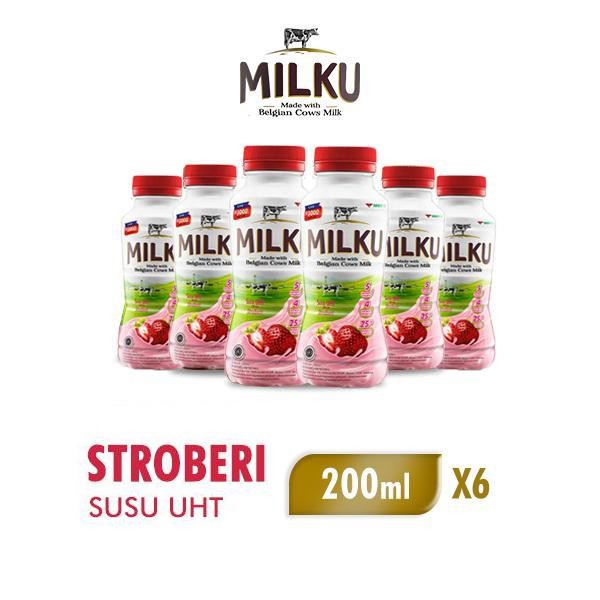 

Pilihan- Milku Susu Uht Susu Siap Minum Stroberi 200Ml X6