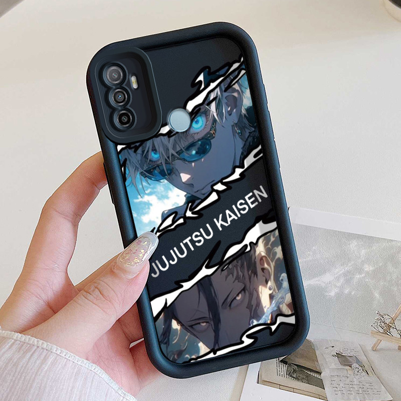 Casing Hp untuk OPPO A53 A53s A32 A33 2020 A11s Hp Case Casing pola Pria keren Kasing HP Cesing mata