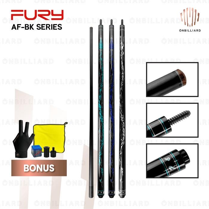 Fury Tempest Break Af-Bk Series Cue Stick Stik Billiard Carbon