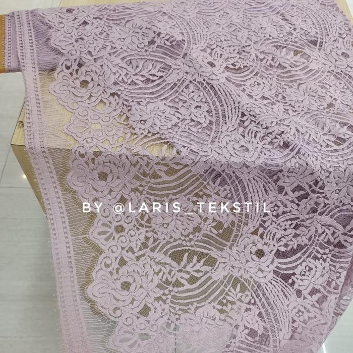 Bakal Kebaya/ Kain Brokat / Brokat Semi Prancis Panel