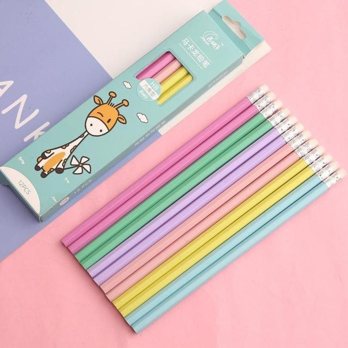 

1 SET ISI 12 Pensil HB Tebal dan Mudah Dihapus Cocok Untuk Belajar Menulis