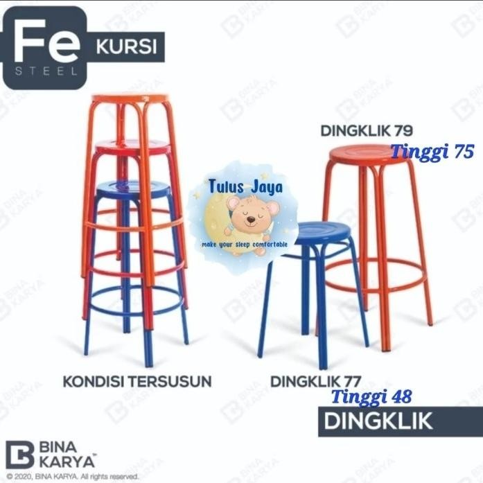 Kursi Baso Kursi Cafe Kursi Besi Dingklik BINA KARYA