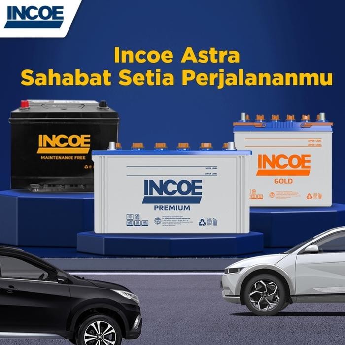 Incoe Premium Astra Aki Mobil Truk Delta N100 - 100Ah Aki Basah