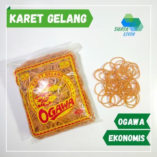 

New Karet Gelang Ogawa kuning 16mm *500gr