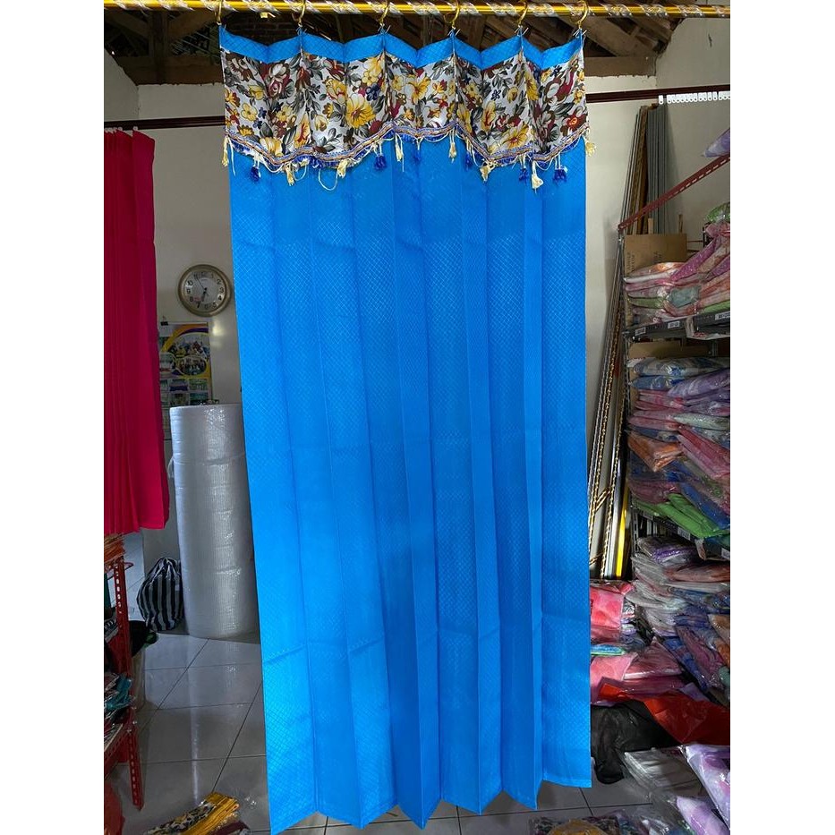 Pilihan- Gorden Jendela Polos Poni / Wajikan / Gorden Poni Murah