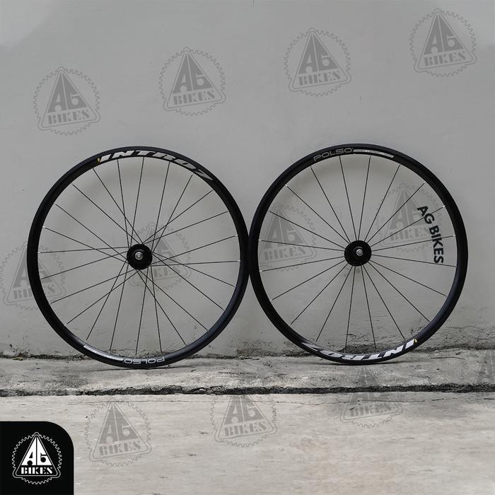 Terlaris Wheelset Intro7 Track Loncer Dan Ringan  Terlariss 