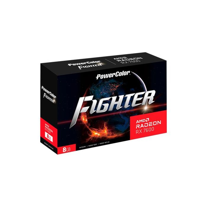 PowerColor Radeon RX 7600 8GB GDDR6 Fighter RX7600