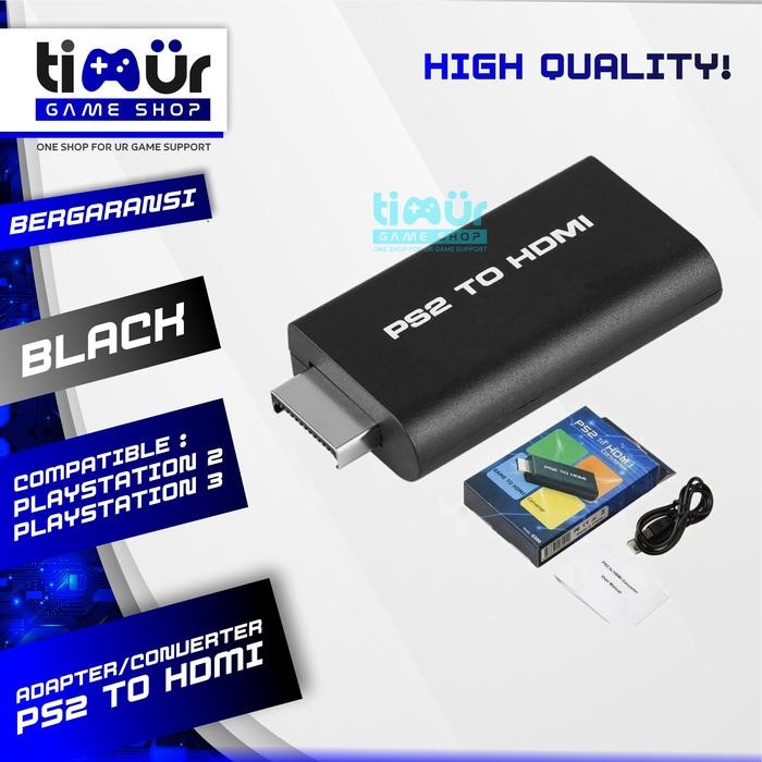 Pilihan- Ps2 To Hdmi Adapter Converter Ps1 Ps2 Ps3 Ke Hdmi Resolusi 720 1080 Hd