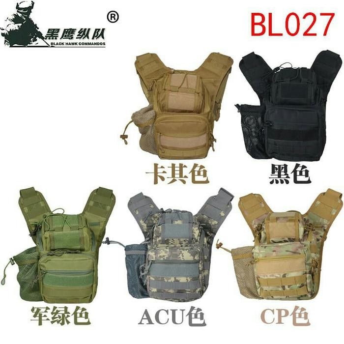 Ready Tas Selempang 803S Mini Tactical Outdoor Airsoft Asli Import