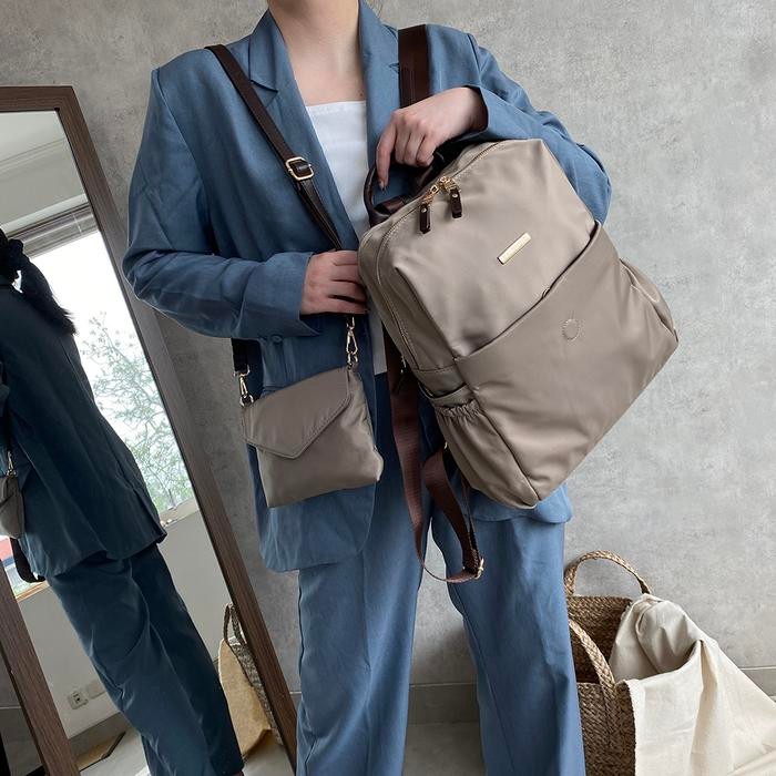 Palomino Moscow Backpack - Khaki Ransel Sekolah