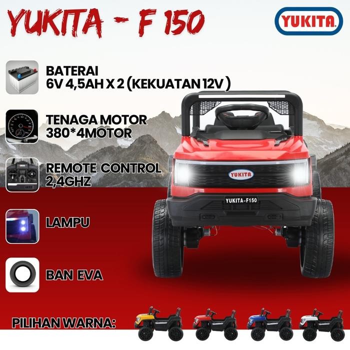 Mobil aki anak YUKITA F150 F.150 F-150