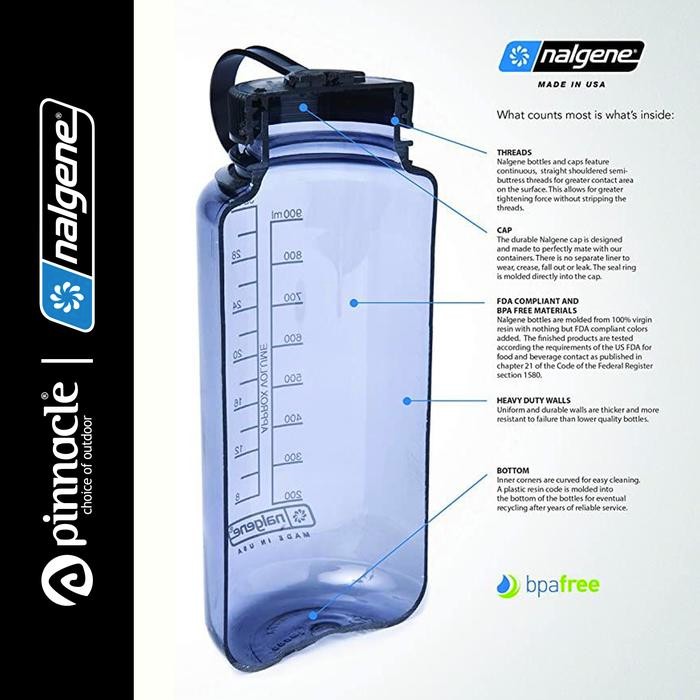 Pinnacle Pro Official Sustain Mountain Raster WM 32oz with Nalgene Series