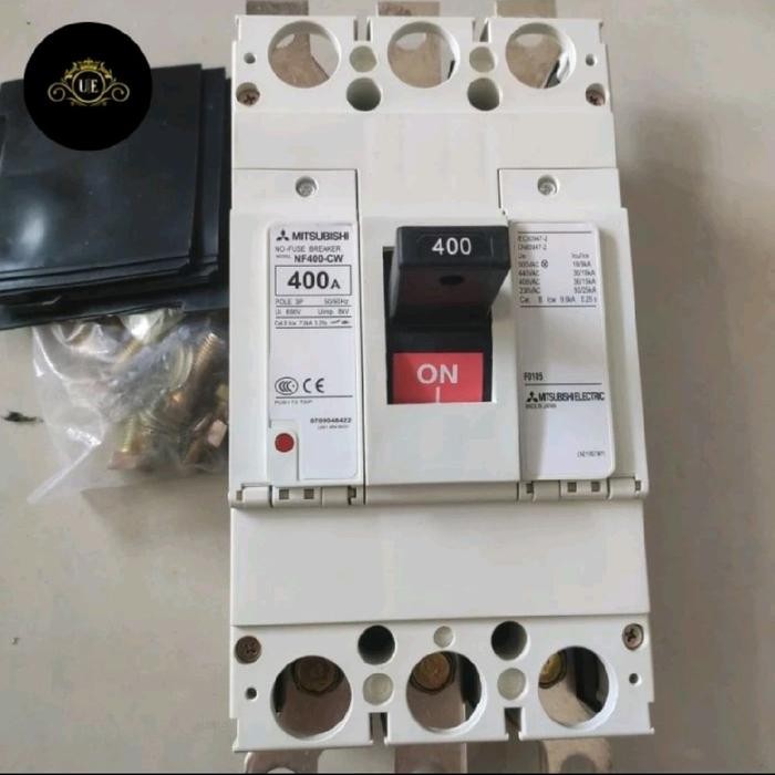NFB MCCB breaker mitsubishi NF-400CW nf400-CW 400a 400 a