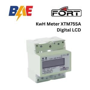 KwH Meter XTM75SA Digital LCD merk FORT