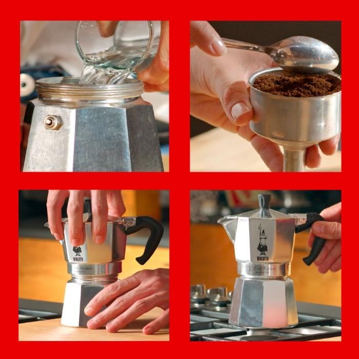 Bialetti Moka Express 12 Cups - Mokapot Coffee Alat Seduh Kopi Manual