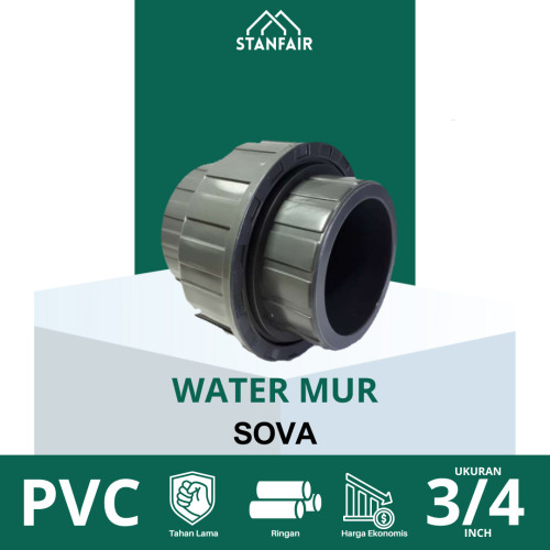 Sova Water Mur 3/4" / Water Mur Pvc 3/4" / WM Pvc 3/4 Inch Sova