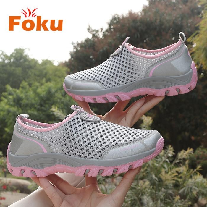 Eiger - Sepatu Sneakers Wanita Terbaru Sepatu Olahraga Wanita Hiking Shoes Bernapas Non-Slip