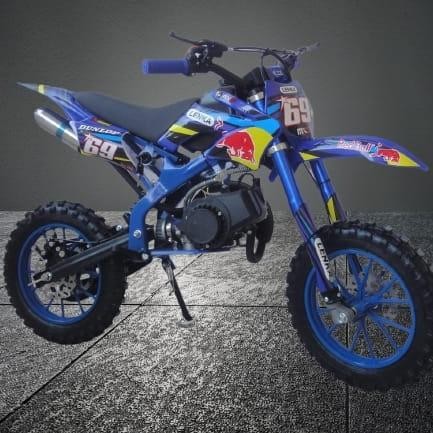 Motor bensin ni Anak Trail Lenka MC 69 motor ni trail