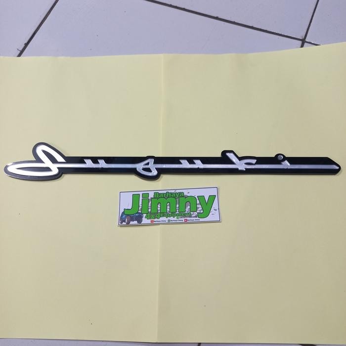 Ready EMBLEM SUZUKI LATIN JIMNY KATANA BISA UNTUK GRILL JDM STYLE