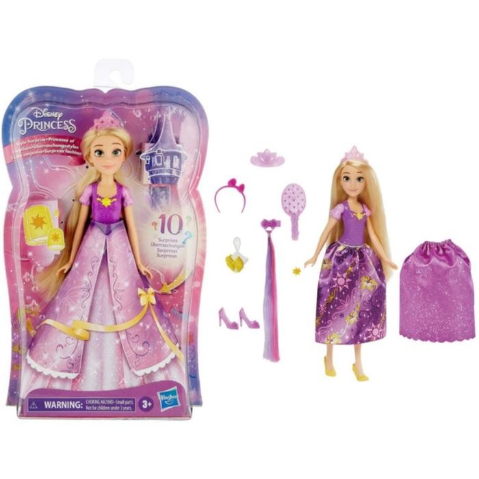 ASLI Boneka Disney Princess Style Surise Rapunzel B Fashion Aksess READY STOCK