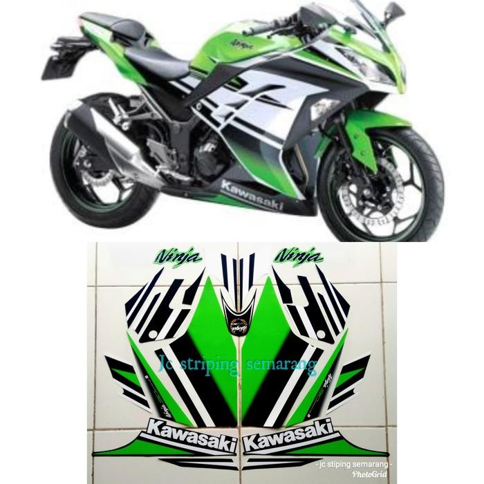 striping ninja 250 fi special edition 30thn anniversary