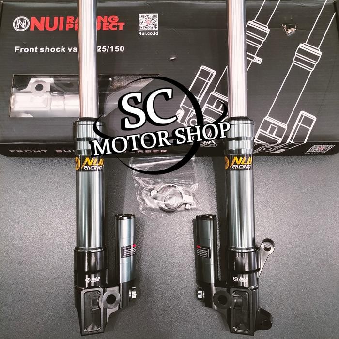 Termurah Shock Depan Nui Racing Project Vario 125 - Vario 150 - Scoopy - Beat Terlariss 