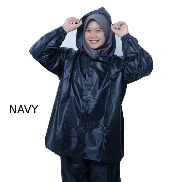 Jas hujan wanita/Jas hujan pria/jas hujan setelan murah berkualitas Ready Stok