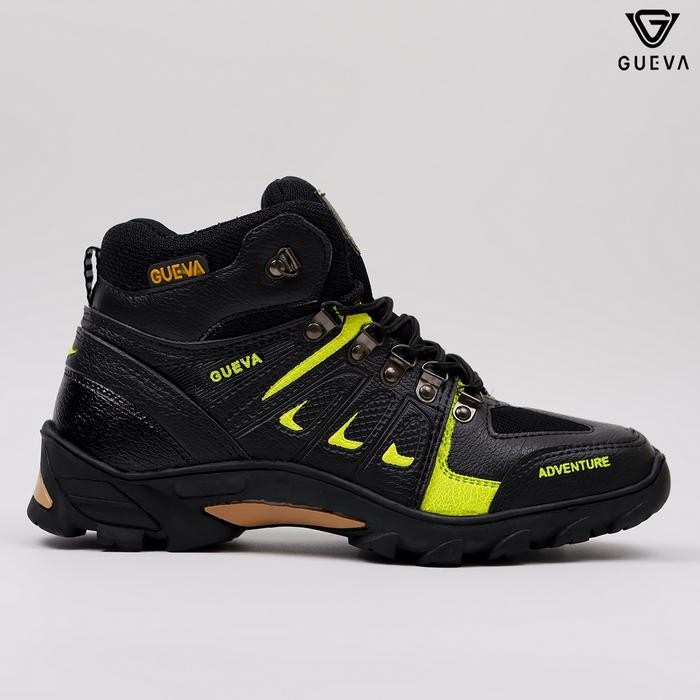 GUEVA067 Sepatu Pria Olahrraga Hiking Gunung Gueva Adventure Boots Shoes Outdoor Anti Slip Anti